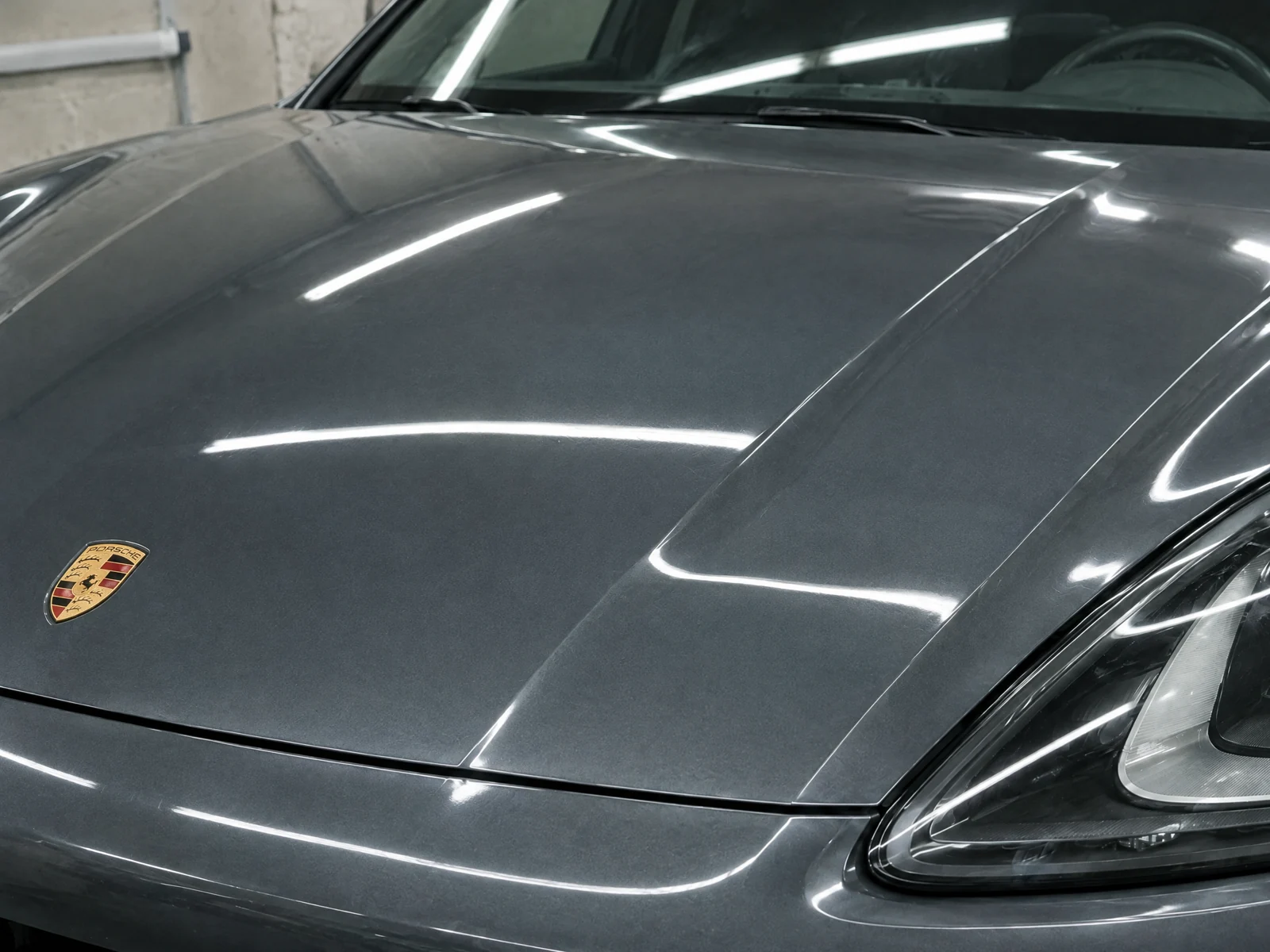 Стало — Porsche Cayenne — полировка кузова