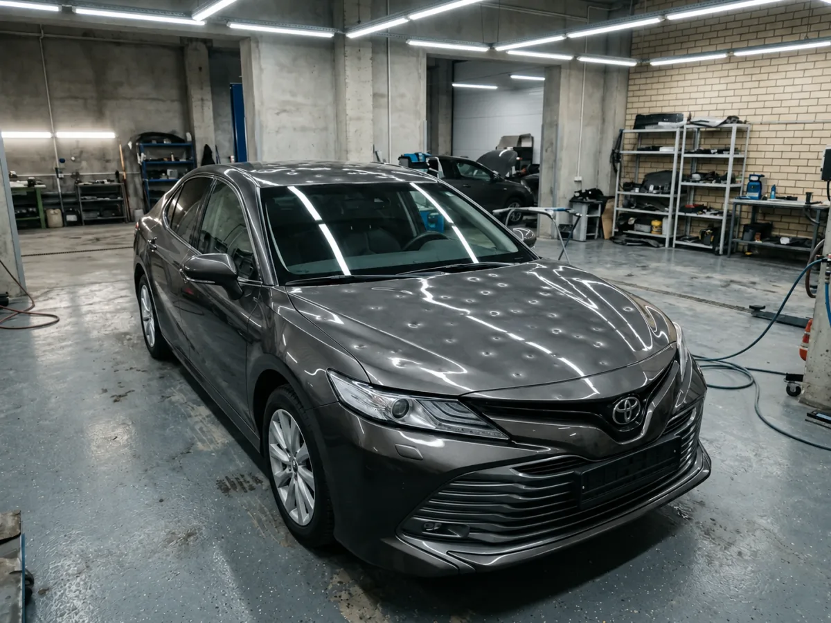 До ремонта — Toyota Camry — кузов после града