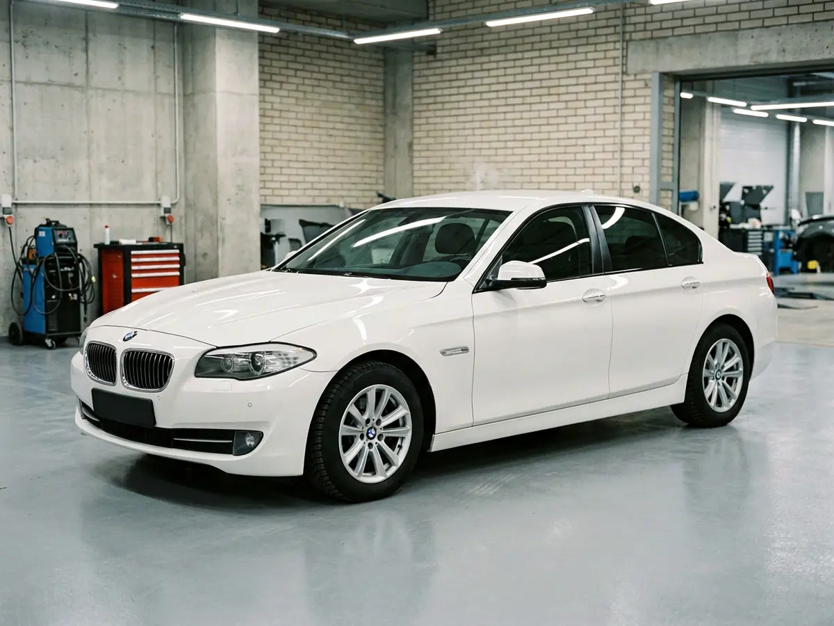 BMW 5 серии — покраска водительской двери