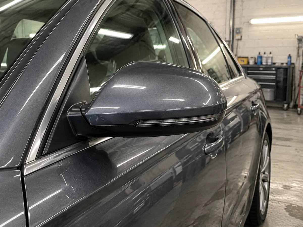 Audi A6 — покраска корпуса зеркала